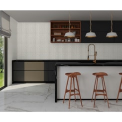 Revestimento Ceusa Escama Brie Acetinado 43,7x63,10cm Retificado