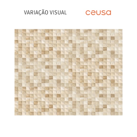 Revestimento Ceusa Mocca Gotas Brilhante 33,8x64,3cm Retificado  - Imagem principal - b1fd5834-754e-4807-94fb-a234e35a2153