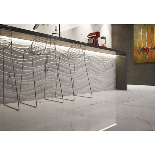 Revestimento Ceusa Venatino Ondas Brilhante 43,2x91cm Retificado - Imagem principal - 589f4fa2-72ad-48cf-853e-633eb7486810