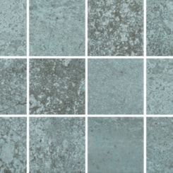 Revestimento Decortiles Atol Turquesa Mesh Ma 10x10cm Bold