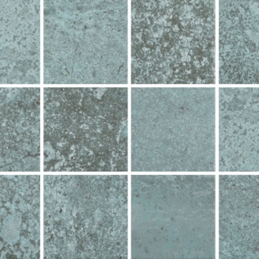 Revestimento Decortiles Atol Turquesa Mesh Ma 10x10cm Bold - Imagem principal - 540d3549-2921-4fb0-9877-c8399af7f7b5
