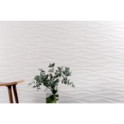 Revestimento Decortiles Mar Acetinado 30x90cm Branco Retificado