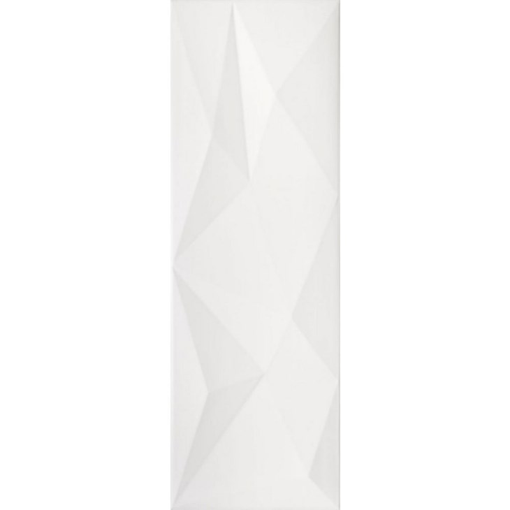 Revestimento Eliane Cristalo Acetinado 30x90cm Branco Retificado 