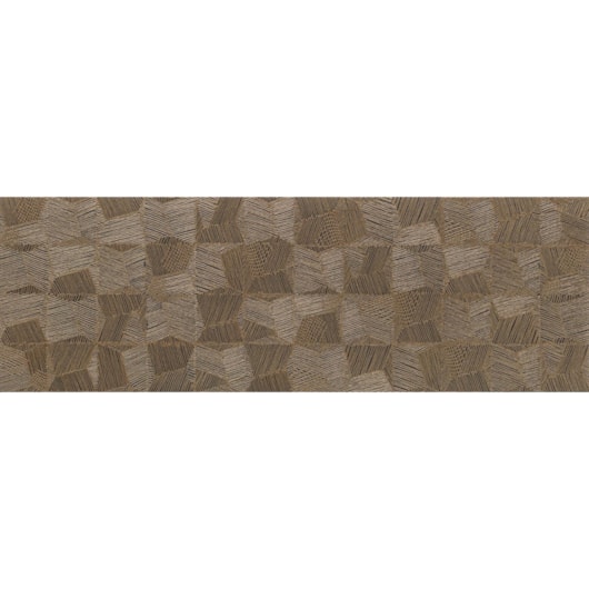 Revestimento Eliane Cube Trama Ouro Ma 30x90cm - Imagem principal - d0cbcae2-9a85-428d-9fb0-3065c390957a