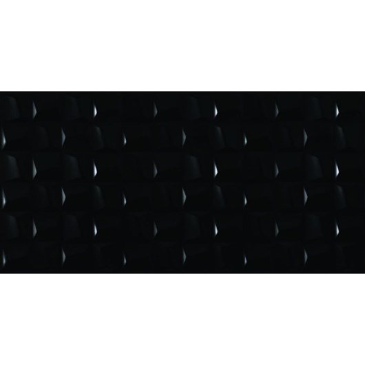 Revestimento Eliane Cubic Black Acetinado 45x90cm Preto Retificado  - Imagem principal - 2b160bc0-fd25-43ea-9662-4bb8049f6854