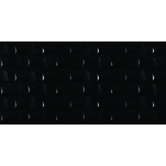 Revestimento Eliane Cubic Black Acetinado 45x90cm Preto Retificado  - Imagem principal - 79ee2252-38c3-4ed2-b230-0c3f92ce3b05