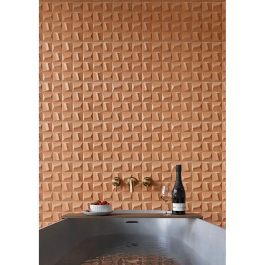 Revestimento Eliane Cubic Ponto Cobre Ma 30x90cm - Imagem principal - 6c6721b6-5d3b-4f5a-a280-8475ebae8810