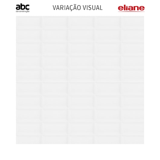 Revestimento Eliane Metro White Acetinado 10x20cm Branco Bold  - Imagem principal - 41fd816f-f7c8-450f-a2f1-2f7c3c176b35