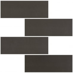 Revestimento Eliane Neutral Carbono Mesh Brilhante 7x26cm Bold
