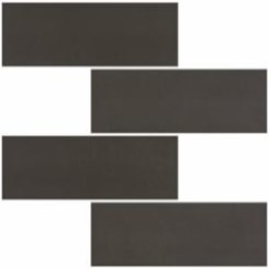 Revestimento Eliane Neutral Carbono Mesh Mate 7x26cm Bold