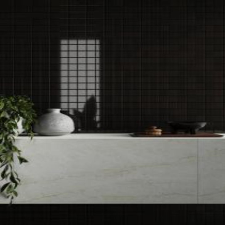 Revestimento Eliane Neutral Ebano Mesh Mate 7,5x7,5cm Bold