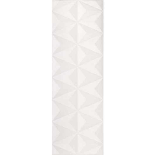 Revestimento Eliane Origami Acetinado 30x90cm Branco Retificado  - Imagem principal - 0445453b-2b89-476d-92ce-6e365b1012b2