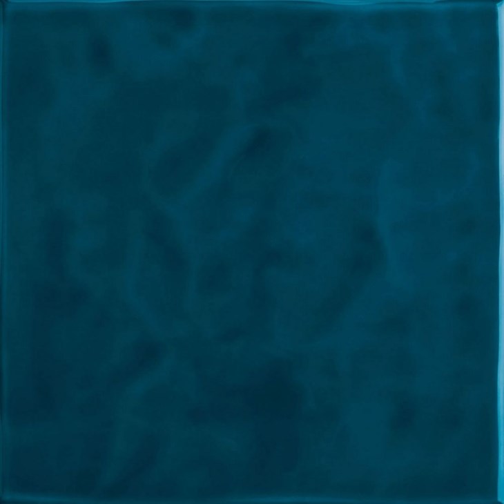 Revestimento Eliane Para Piscina Azul Petroleo Brilhante Eliane 20x20cm