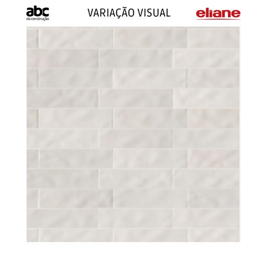 Revestimento Eliane Prisma Off White Brilhante 7x25cm Bold - Imagem principal - 5db21a04-3109-463d-bc86-c184a96032fc