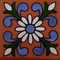 Revestimento Eurogres Tozeto Decorado 100703 A 11,5x11,5cm