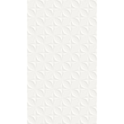 Revestimento Fioranno Atract Branco Acetinado 32x57cm Bold