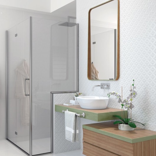 Revestimento Fioranno Atract Branco Acetinado 32x57cm Bold - Imagem principal - eba4114c-1425-4645-a39a-55f205058198