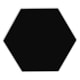 Revestimento Hexagonal Om-15287 Nero Atlas - 4821eb9b-518b-4aef-8efd-75b31b6512c7