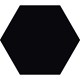 Revestimento Hexagonal Para Fachada 22,8x22,8cm Black Ceral - 306588af-fa44-41b3-aded-b47d39bc79ce