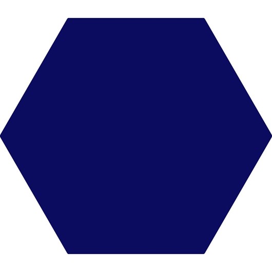 Revestimento Hexagonal Para Fachada 22,8x22,8cm Blue Ceral - Imagem principal - 16154586-db34-4b12-9003-aadcecdab635