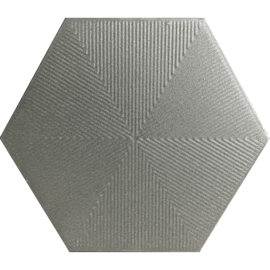 Revestimento Hexagonal Para Fachada Connect Grey Ceral - Imagem principal - be6124ac-e59c-44d8-9f39-a6d40a4dda3e