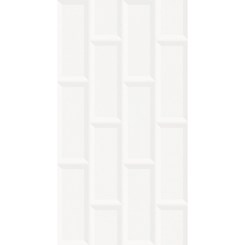 Revestimento Idealle Kraft White Plus Brilhante 32x57cm Tijolinho Bold 