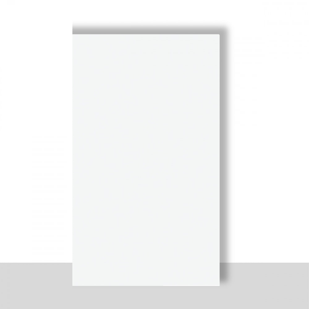 Revestimento Incepa Glacial Snow Acetinado 33x60cm Branco Borda