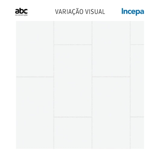 Revestimento Incepa Glacial Snow Brilhante 33x60cm Borda Plana - Imagem principal - f687c568-d85b-491a-9c1f-1d6a1277ee2a