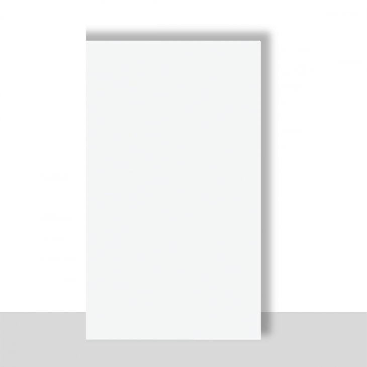 Revestimento Incepa Glacial Snow Brilhante 33x60cm Borda Plana
