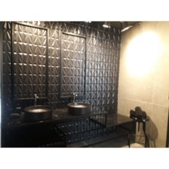 Revestimento Incepa Ludo Black Acetinado 32x59cm Preto Retificado