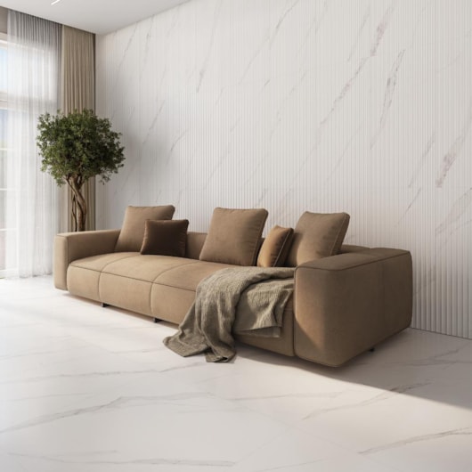 Revestimento Incesa Hit Calacata Imperial Acetinado 45x90cm Retificado - Imagem principal - 9987a952-63ec-4ab9-9cf9-487b3e63c18f