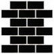 Revestimento Junta Amarrada 05x10cm Nero Atlas - 2555db5b-9db9-4fbb-bf37-4c6aaadebf5f