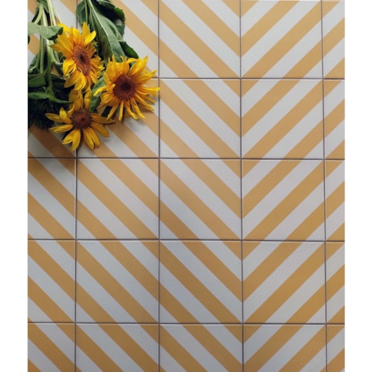 Revestimento Listra Mostarda Atlas 20x20 cm - Imagem principal - 84e17d2d-c56b-45ee-985f-93f3444cfdc2
