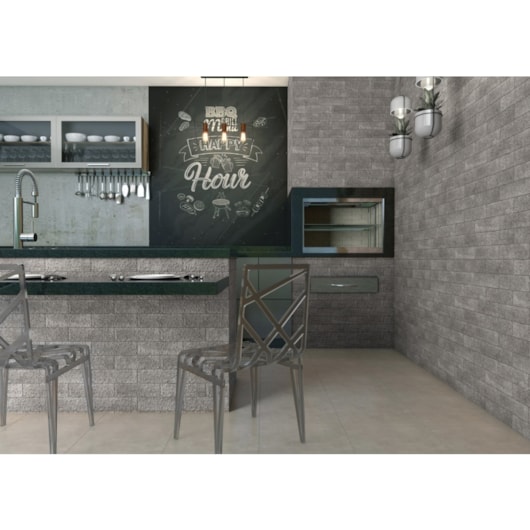 Revestimento Para Fachada 7,5x25cm Brick Cimento Ceral - Imagem principal - 11cf5eb8-d8c0-45f7-b8ef-be3684839115