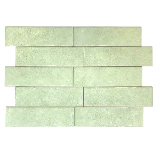 Revestimento Para Fachada Ceral Brick Aquarela Mint Brilhante 7,5x25cm - Imagem principal - a1f11755-6f01-4f18-9c4f-aad79c2fe221