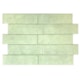 Revestimento Para Fachada Ceral Brick Aquarela Mint Brilhante 7,5x25cm - ee148234-3c5b-4517-8a85-74c0e0686c5a