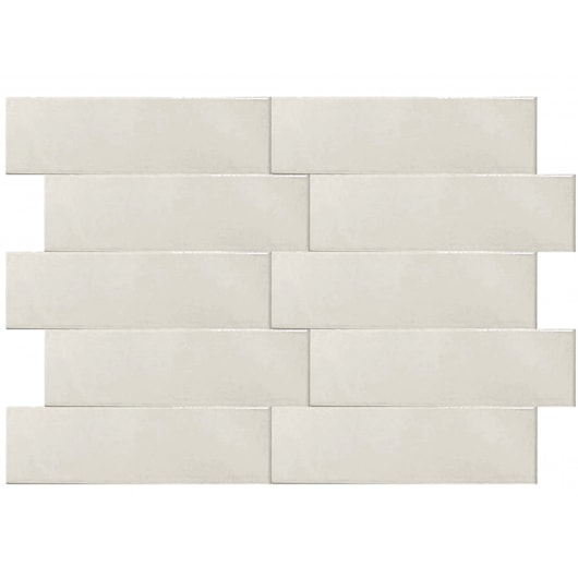Revestimento Para Fachada Ceral Brick Color Branco Brilhante 7,5x25cm - Imagem principal - 0152e20f-e166-483f-afda-65df01336f6a