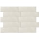 Revestimento Para Fachada Ceral Brick Color Branco Brilhante 7,5x25cm - 96e05577-7fee-4958-91f3-336cbb5dc2c6
