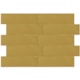 Revestimento Para Fachada Ceral Brick Color Mustard Brilhante 7,5x25cm - af1d5949-1e12-4cbe-adb4-97435694531a
