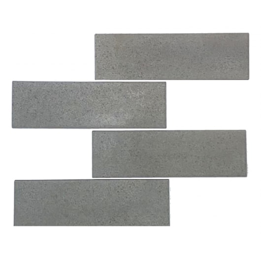 Revestimento Para Fachada Ceral Element Cinza Claro Acetinado 7,5x25cm - Imagem principal - 8e1c1b9b-2423-42b5-a6af-e05e72d86ce8