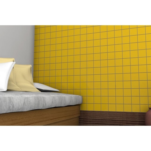 Revestimento Para Fachada E Piscina 10x10cm Telado Amarelo Ceral - Imagem principal - 54187e77-d918-4196-aa68-e6de65911f18
