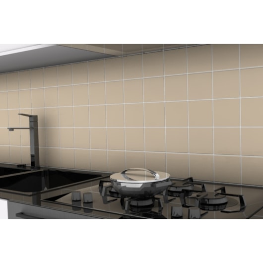 Revestimento Para Fachada E Piscina 10x10cm Telado Marrom Médio Ceral - Imagem principal - d44263a1-d949-419b-8a55-7793386b8025