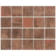 Revestimento Para Fachada E Piscina 7,5x7,5cm Bold Oxy Corten Mesh Acetinado Lp Eliane - 28286b96-fedb-4b9e-94b0-1f6632ea9e40