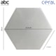 Revestimento Para Fachada Hexagonal Connect Soft Grey Ceral - 29131c9f-6545-42e0-b7cb-c2f7f562d4a9