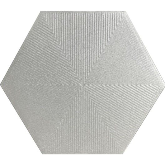 Revestimento Para Fachada Hexagonal Connect Soft Grey Ceral - Imagem principal - c72c5cb2-60fe-4369-9c9f-27137973a04e