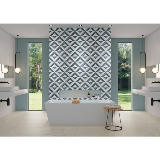 Revestimento Portinari Blues Line Mix Lux 29,1x58,4cm Retificado - Imagem principal - 59eee10a-3078-45c9-ac46-aefd83a235bb