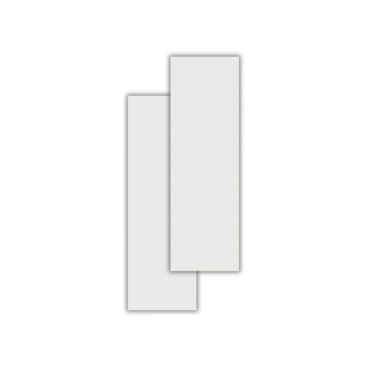 Revestimento Portinari Decora White Lux Branco 8x25cm Bold 