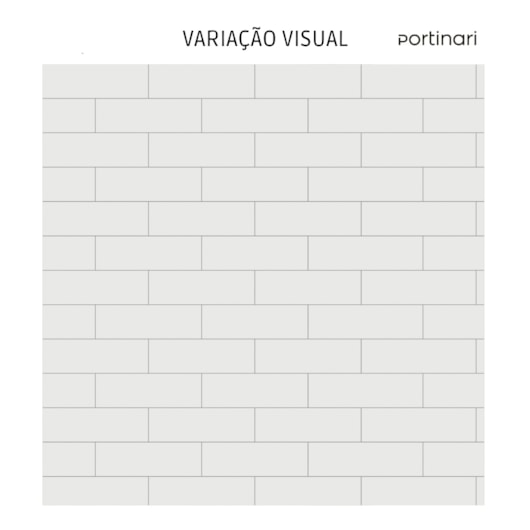 Revestimento Portinari Decora White Matte 8x25cm Bold - Imagem principal - db672e88-2655-4edf-894c-2e5aa6d9d011