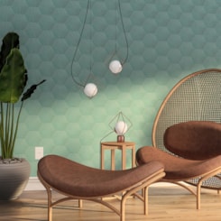 Revestimento Portinari Love Hexa Bl Mlx 17,44x17,44cm Bold