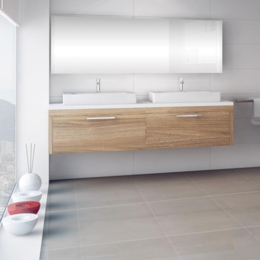 Revestimento Portinari White Plain Matte 29,8x60,1cm Bold - Imagem principal - 84beeef0-f598-48da-8082-66b6777a7109